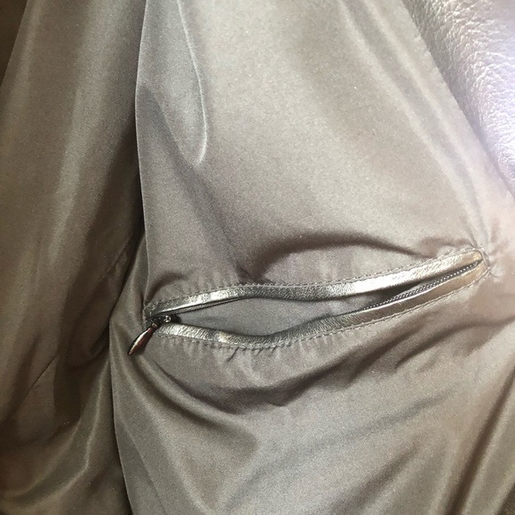 Armani COLLEZIONI Lambskin leather jacket - Picture 5 of 8